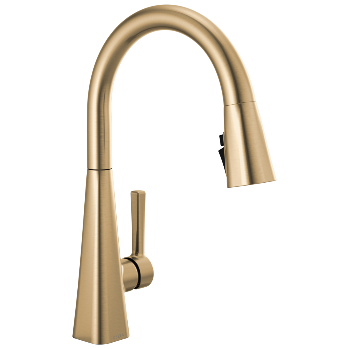 DELTA Lenta Single-Handle Pull-Down Kitchen Faucet — Champagne Bronze