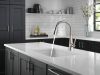 DELTA Lenta Single-Handle Pull-Down Kitchen Faucet — Spotshield Stainless