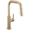 DELTA Nicoli Single Handle Pull-Down Kitchen Faucet — Champagne Bronze