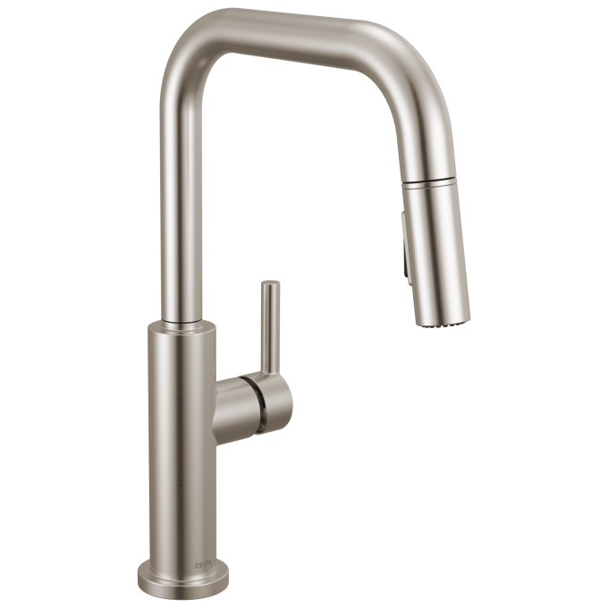 DELTA Nicoli Single Handle Pull-Down Kitchen Faucet — Stainless