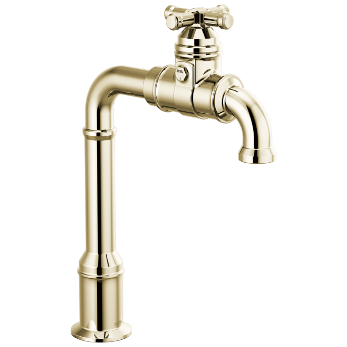 DELTA Broderick True Bar Kitchen Faucet — Polished Nickel