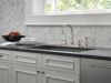 DELTA Windemere Two Handle Kitchen Faucet — Stainless
