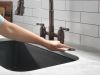DELTA Broderick Two Handle Pull-Down Bridge Kitchen Faucet — Venetian Bronze