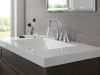 DELTA Kayra Two Handle Tract-Pack Centerset Bathroom Faucet — Chrome