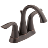 DELTA Lahara Two Handle Centerset Bathroom Faucet — Venetian Bronze