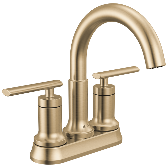 DELTA Altado  Two Handle Centerset Bathroom Faucet — Champagne Bronze