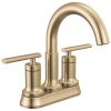 DELTA Altado Two Handle Tract-Pack Centerset Bathroom Faucet — Champagne Bronze