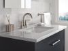 DELTA Altado  Two Handle Centerset Bathroom Faucet — Stainless
