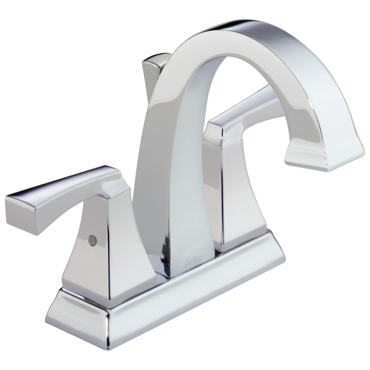 DELTA Dryden Two Handle Centerset Bathroom Faucet — Chrome
