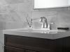 DELTA Dryden Two Handle Centerset Bathroom Faucet — Chrome