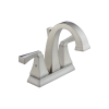 DELTA Dryden Two Handle Centerset Bathroom Faucet — Stainless