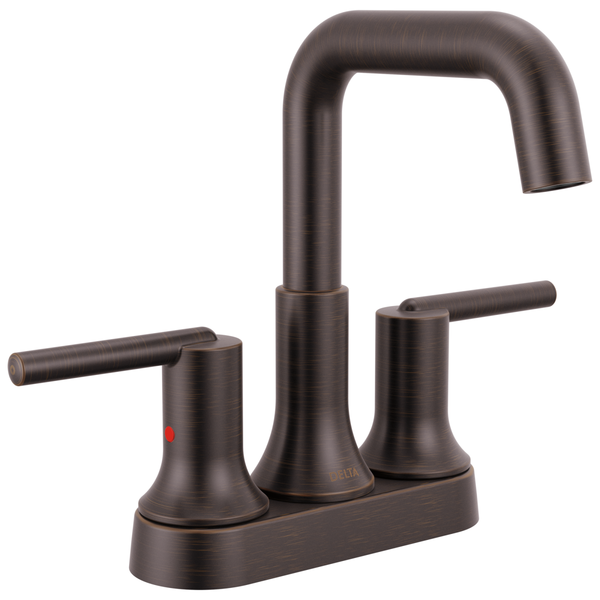 DELTA Trinsic Centerset Bathroom Faucet — Venetian Bronze