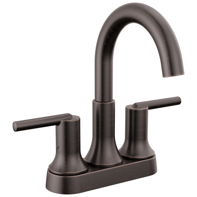 DELTA Trinsic Two Handle Centerset Bathroom Faucet — Venetian Bronze