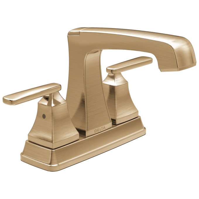 DELTA Ashlyn Two Handle Centerset Bathroom Faucet — Champagne Bronze