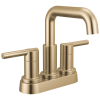 DELTA Nicoli Two Handle Centerset Bathroom Faucet — Champagne Bronze