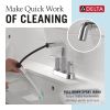 DELTA Nicoli Two Handle Centerset Pull-Down Bathroom Faucet — Chrome