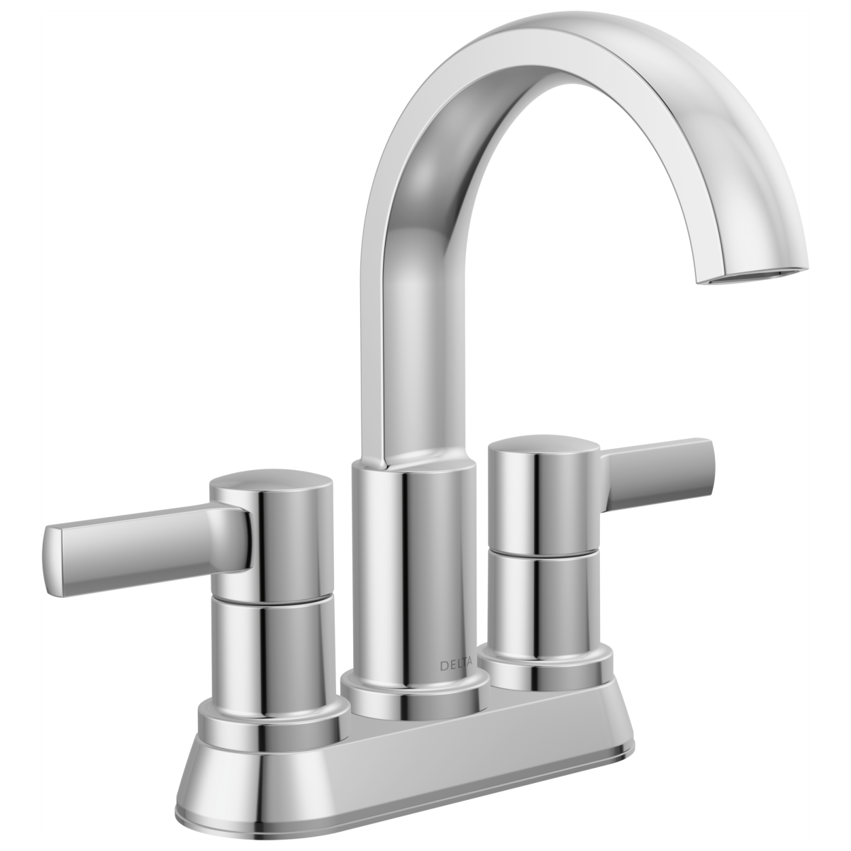 DELTA Albion  Two Handle Centerset Bathroom Faucet — Chrome