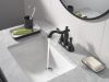 DELTA Cassidy Two Handle Centerset Bathroom Faucet — Matte Black