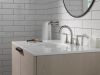 DELTA Kayra Two Handle Widespread Bathroom Faucet — Stainless