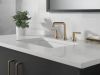 DELTA Saylor Two Handle Widespread Bathroom Faucet — Champagne Bronze