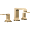 DELTA Velum Two Handle Widespread Bathroom Faucet — Champagne Bronze