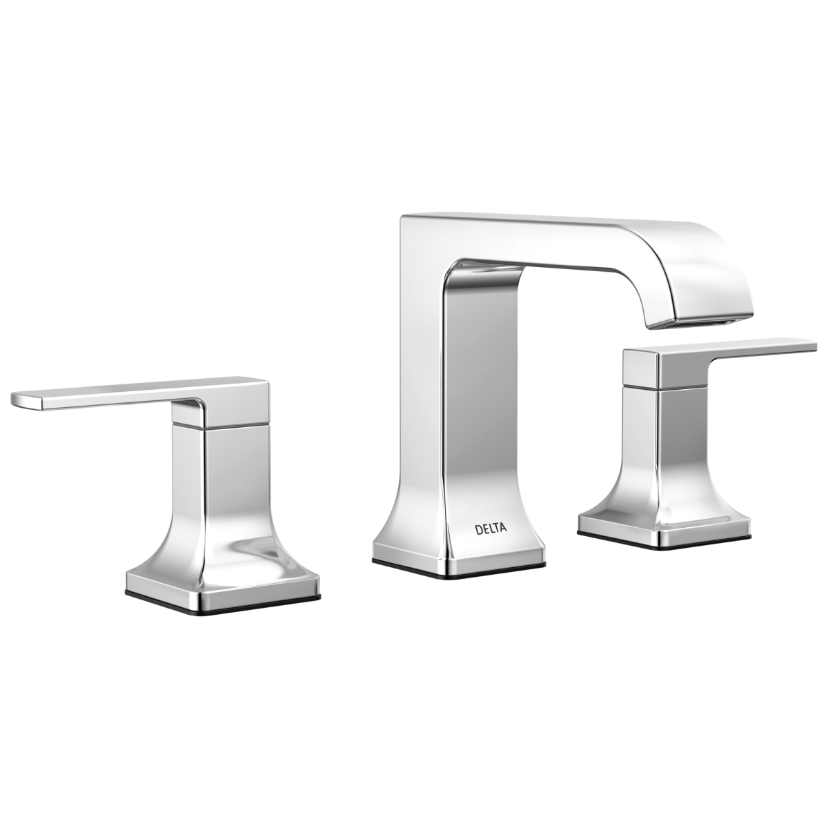 DELTA Velum Two Handle Widespread Bathroom Faucet — Chrome