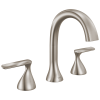 DELTA Bonacci Two Handle Widespread Bathroom Faucet — Lumicoat® Stainless