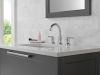 DELTA Trinsic Two Handle Widespread Bathroom Faucet — Chrome