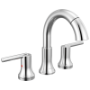 DELTA Trinsic Two Handle Widespread Pull-Down Bathroom Faucet — Chrome