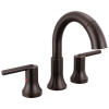 DELTA Trinsic Two Handle Widespread Pull Down Bathroom Faucet — Venetian Bronze
