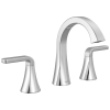 DELTA Lineax Two Handle Widespread Bathroom Faucet — Chrome