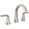 DELTA Lineax Two Handle Widespread Bathroom Faucet — Stainless