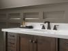 DELTA Ashlyn Two Handle Widespread Bathroom Faucet with EZ Anchor — Venetian Bronze