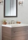 DELTA Ashlyn Two Handle Widespread Bathroom Faucet with EZ Anchor — Stainless