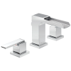 DELTA Ara Two Handle Widespread Channel Bathroom Faucet — Chrome