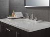 DELTA Galeon Two Handle Widespread Bathroom Faucet — Lumicoat® Stainless