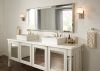 DELTA Zura Two Handle Widespread Bathroom Faucet — Polished Nickel
