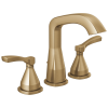 DELTA Stryke Two Handle Widespread Bathroom Faucet — Lumicoat® Champagne Bronze