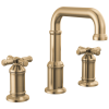 DELTA Broderick Two Handle Widespread Bathroom Faucet — Lumicoat® Champagne Bronze