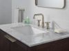 DELTA Broderick Two Handle Widespread Bathroom Faucet — Lumicoat® Stainless