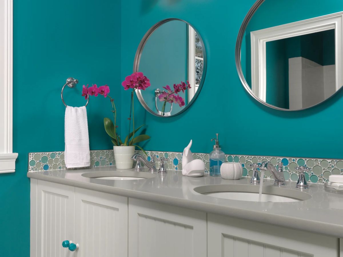 DELTA Cassidy Metal Cross Handle Set - Deck Mount Bathroom & Bidet — Chrome