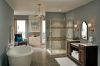 DELTA Cassidy Roman Tub with Hand Shower Trim - Less Handles — Stainless