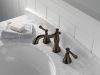 DELTA Cassidy Two Handle Widespread Bathroom Faucet — Venetian Bronze
