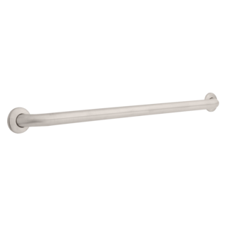 DELTA 1-1/2" x 36" Grab Bar, Concealed Mounting — Stainless