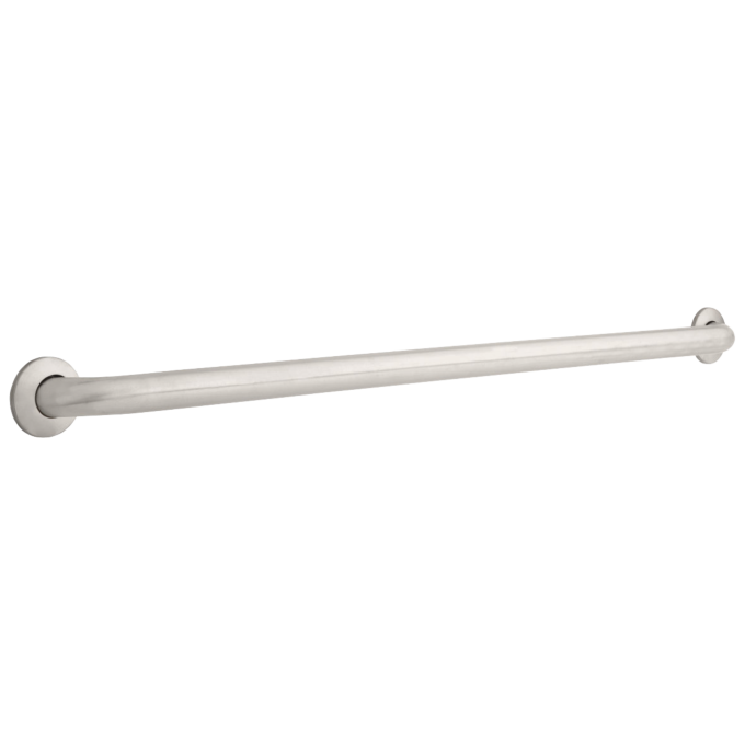 DELTA 1-1/2" x 42" Grab Bar, Concealed Mounting — Stainless
