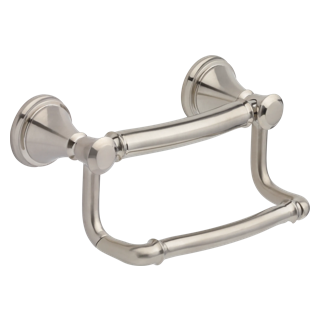 DELTA BathSafety Traditional Tissue Holder with Assist Bar — Stainless