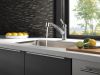 DELTA Collins Single Handle Pull-Out Kitchen Faucet — Arctic Stainless