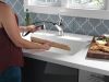 DELTA Collins Single Handle Pull-Out Kitchen Faucet — Chrome