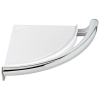 DELTA BathSafety Contemporary Corner Shelf with Assist Bar — Chrome