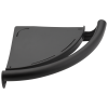 DELTA BathSafety Contemporary Corner Shelf with Assist Bar — Matte Black